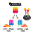 Fluffie Stuffiez Small Plush - Popsicle